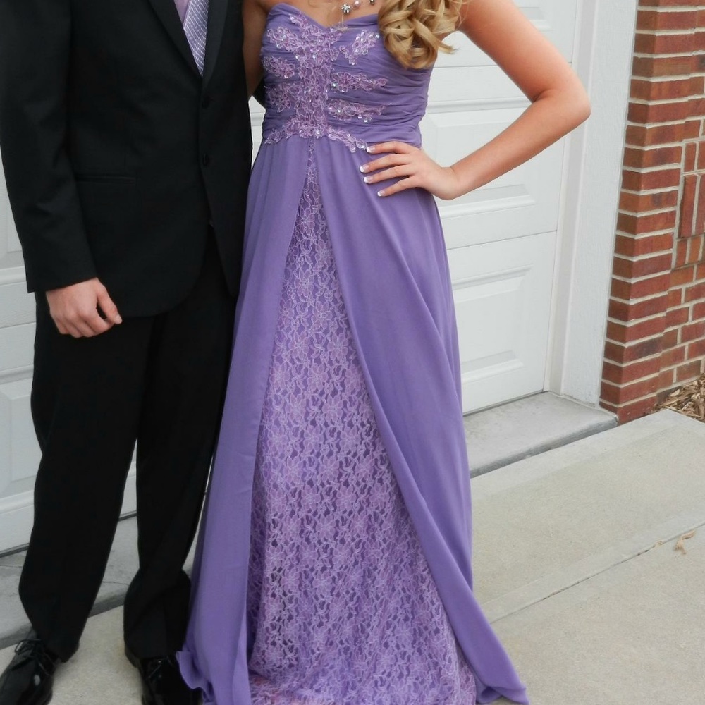 Custom made prom dress